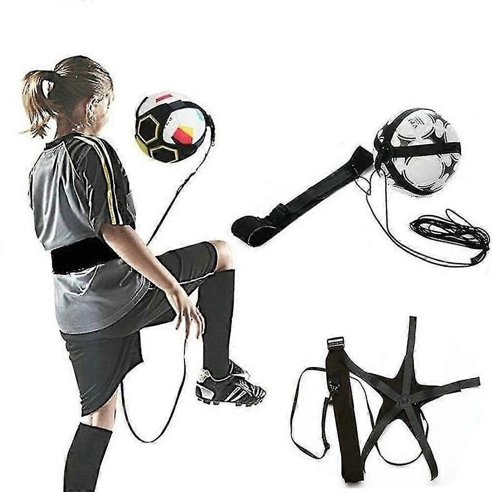 サッカーボールジャグルバッグ補助サークリングベルトキッズサッカートレーニング機器キックソロサッカートレーナー|フルーゴ・アウ