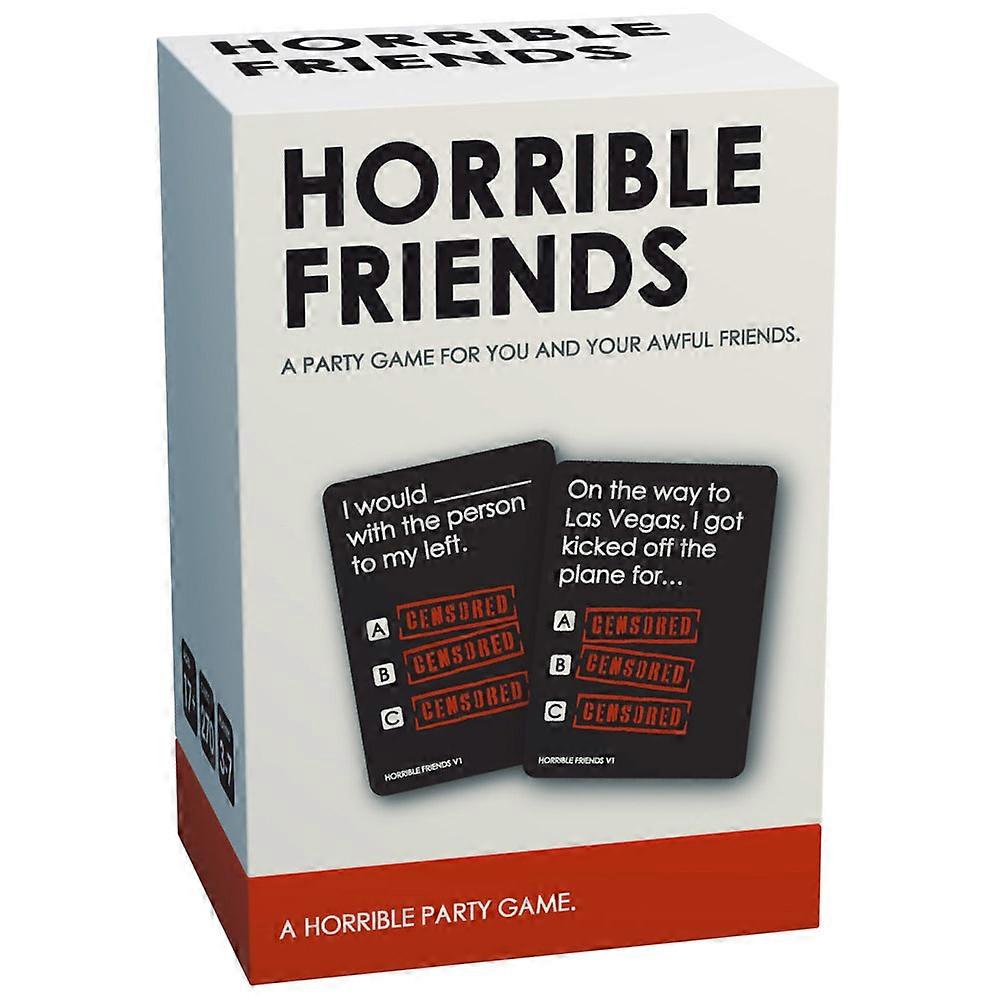 Horrible Friends High-Quality Exciting Fun and Engaging Party Game for All Ages