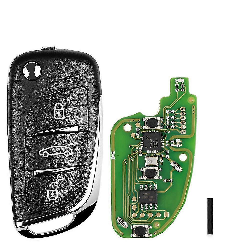 For Xkds00en Universal Wire Remote Key Flip 3 Buttons For Type For Vvdi Key Tool
