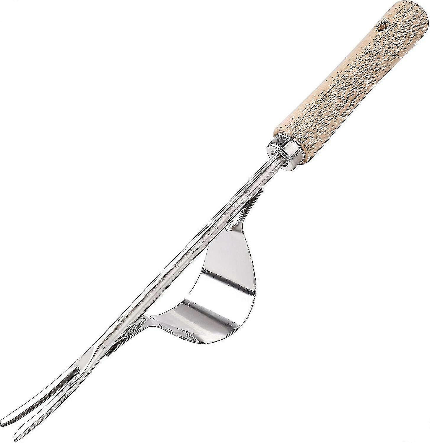 1pc Less Steel Weeder With ,l32cm