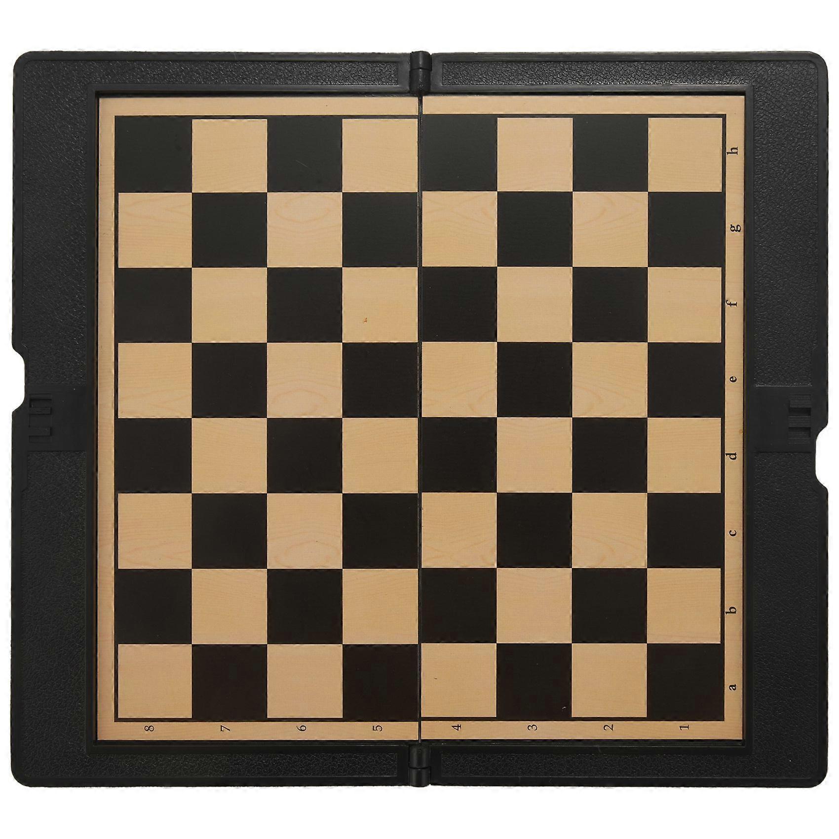 Mini Magnetic Chess Set Wallet Appearance Portable Folding Chessboard Party Gift Chess