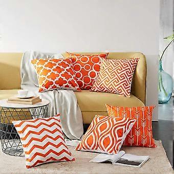 YancLife Federe Cuscini Divano 45 x 45 cm, Copricuscini Divano Set di 4 Fodere Cuscino Motivo Mandala Bohémien, per Divano Sedia Cuscini Camera da Letto Cuscini Arredo