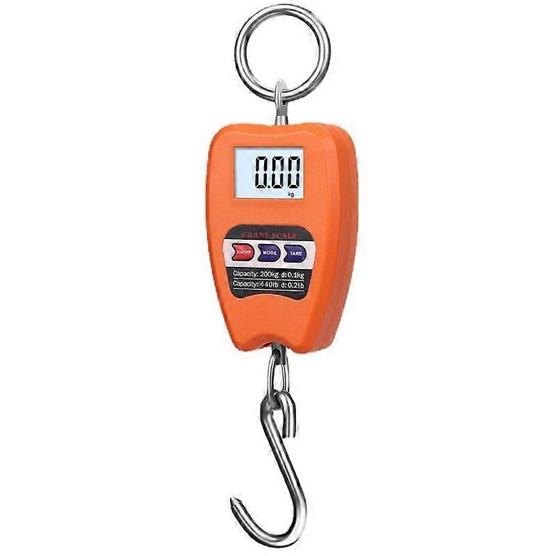 Mini Crane Scale Portable LCD Digital Electronic Hook Hanging Weight 200kg