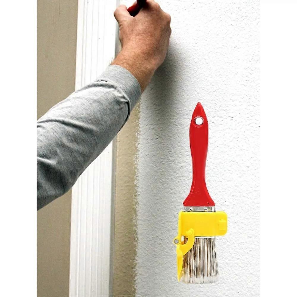 Latex paint trimming color separator interior wall paint brush negative corner closing edge imitation wool roller brush tool