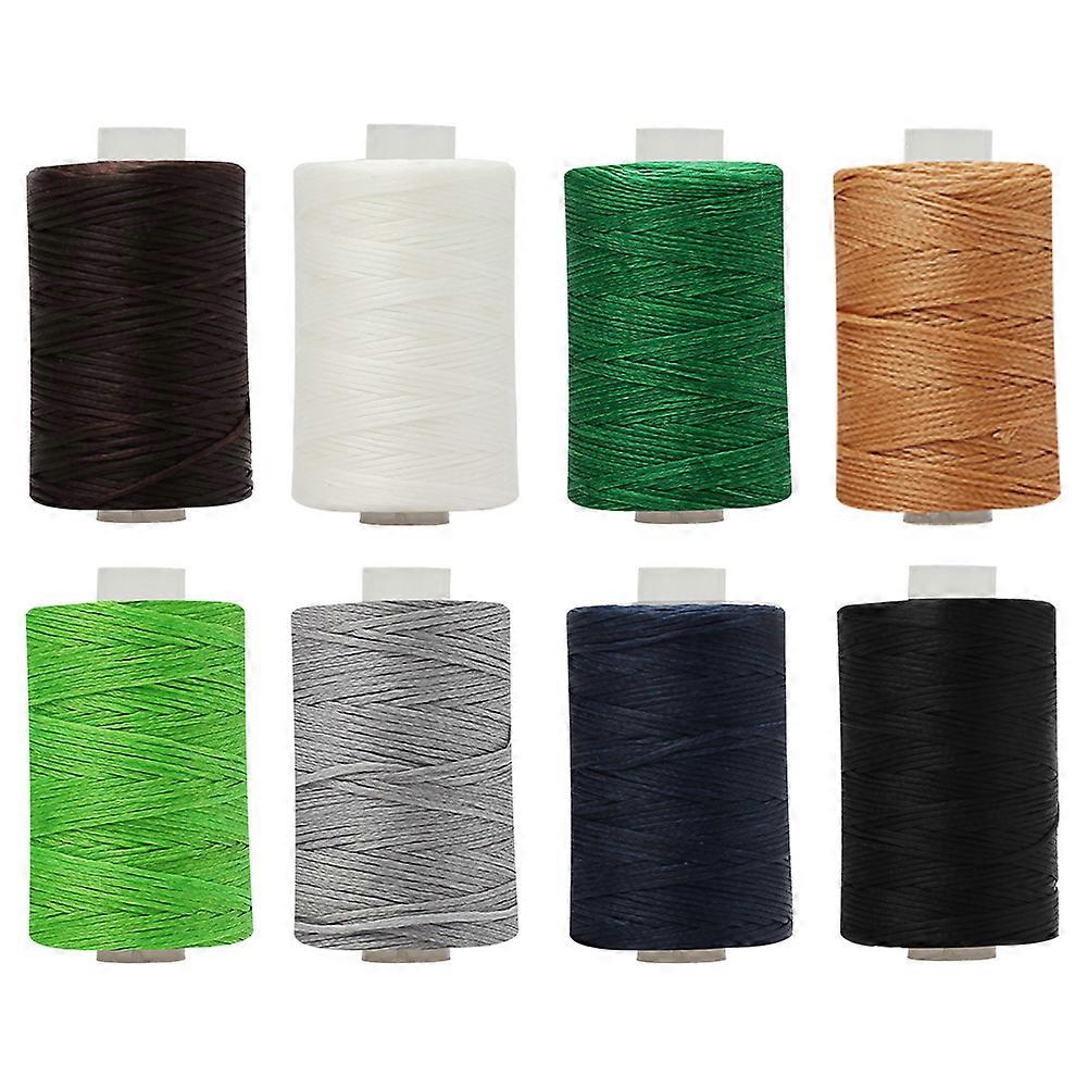 100M Thickness Waxed Thread For Leather Waxed Cord For Diy Handicraft Tool Hand Stitching Thread Flat Waxed Sewing Line