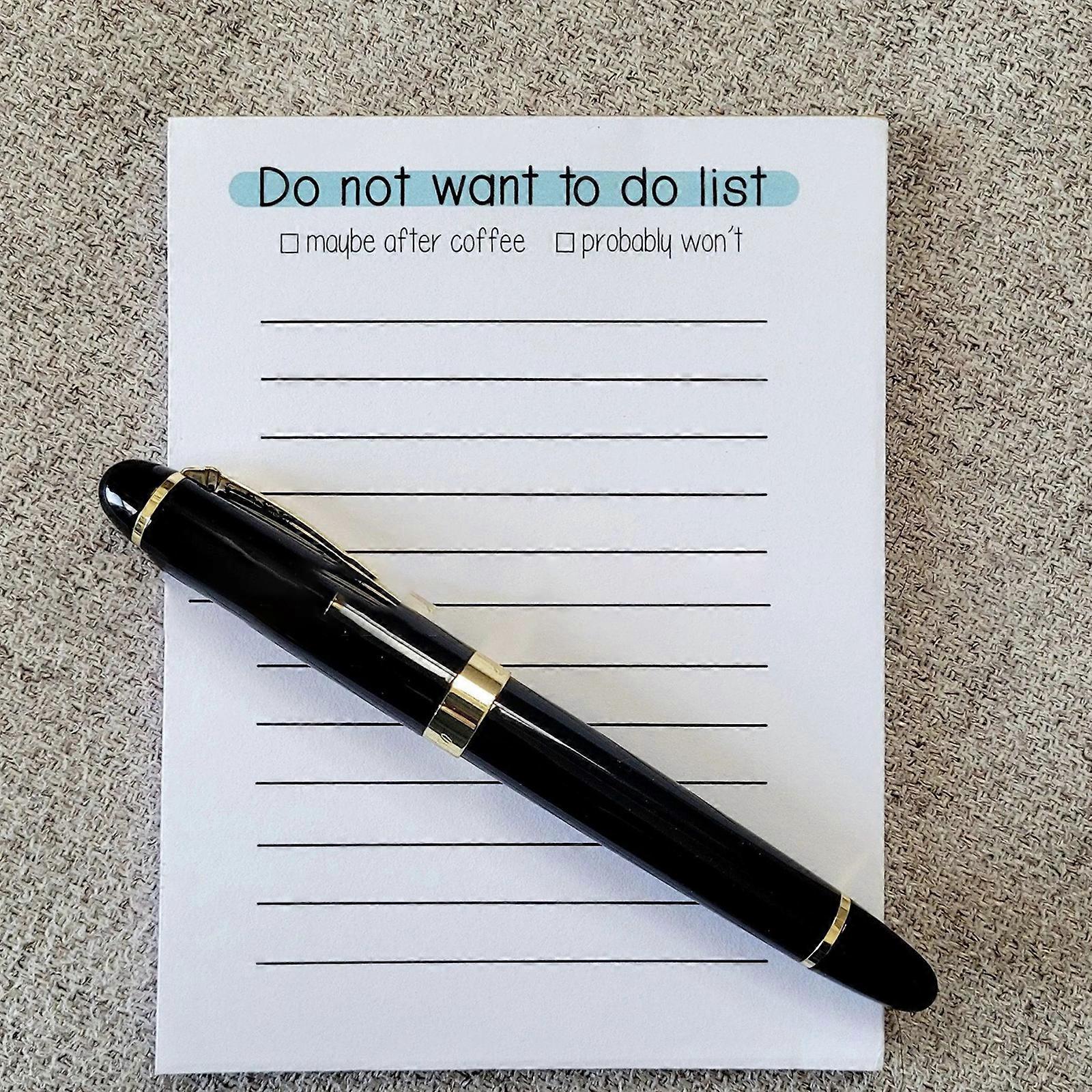 Quirky to-Do List Notepad, Funny Sticky Notes, Novelty Memo Pads Sticky Note with 100pcs Funny Stickers, Office Desk Accessory