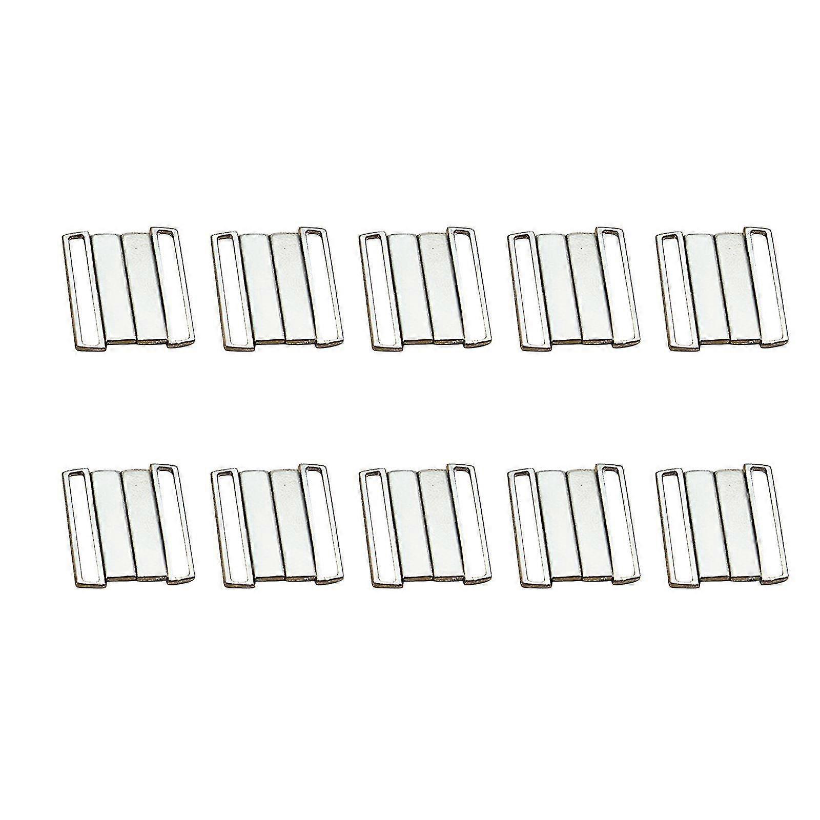 10pcs Bra Hook Closure Bikini Clasps Closures Underwear Waist Extender Hooks