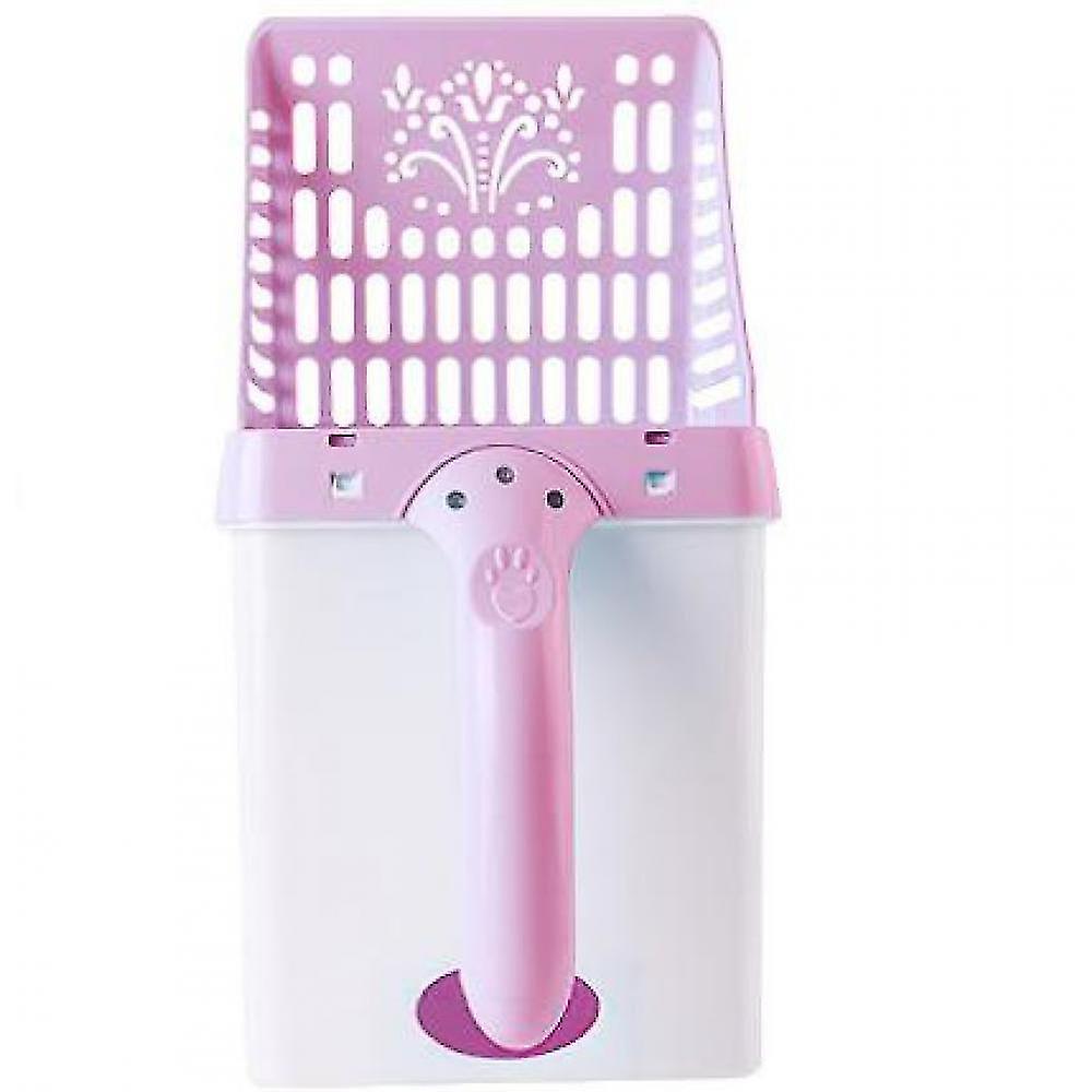 Integrated Plastic Cat Litter Spoon Cleaning Kit