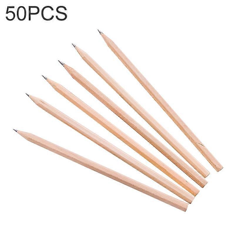 50 PCS Environmental Protection HB Pencils