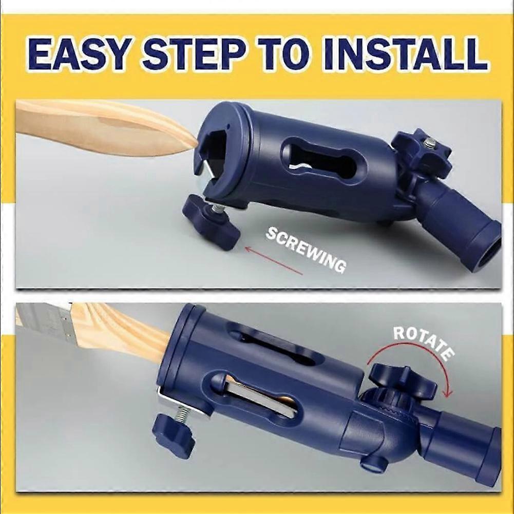 Paint Brush Extender & Roller Adapter – Multi-Angle 160° Rotation Painting Tool For Walls & Ceilings - View #4