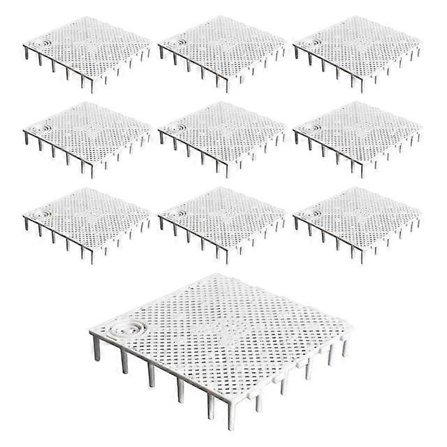 10Pcs Fish Tank Bottom Filter Plate Sand Gravel Filter Board Grid Divider Tray Splicing Combination Clapboard for Aquarium PartIn-