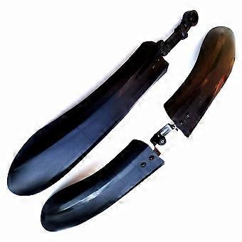 Snow Bicycle Wings mudguard bike Fender 2pcs Front Rear Mud Guard for 20 inch 26inch Bikes Cycling Bicycle Fenders