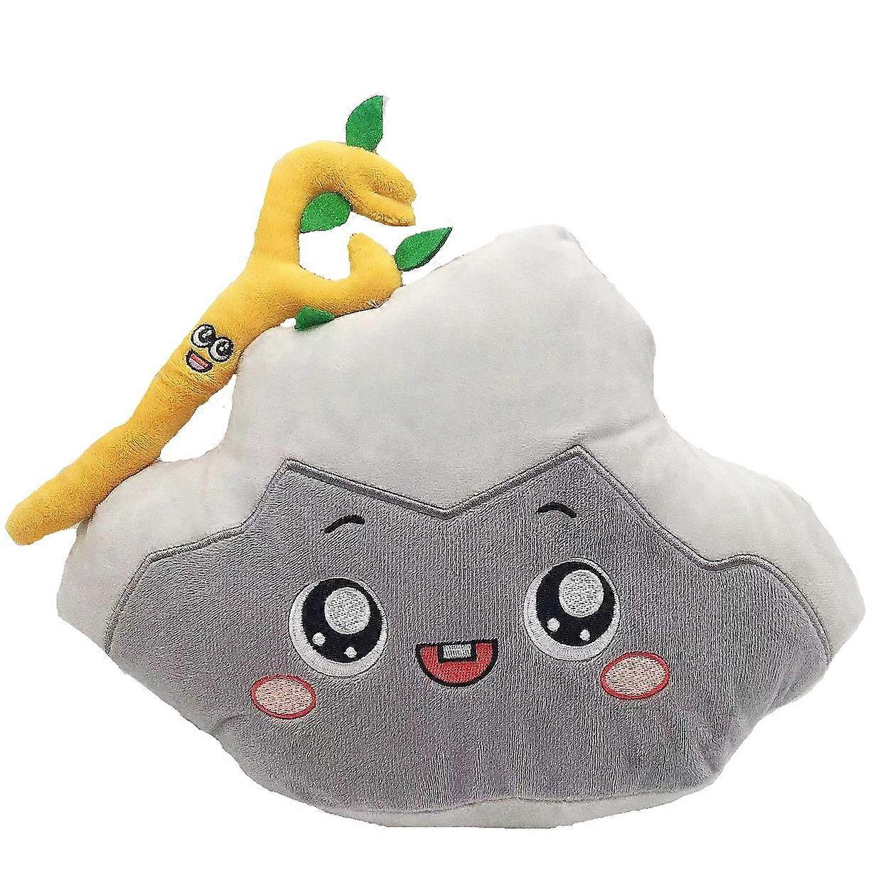 Βελούδινα παιχνίδια Lankybox Κάλυμμα κεφαλής Σύρετε φιγούρα Μαξιλάρι Κούκλα Λούτρινα παιχνίδια Παιδικά δώρα γενεθλίων Κουτί28cm πέτρα κλαδιού