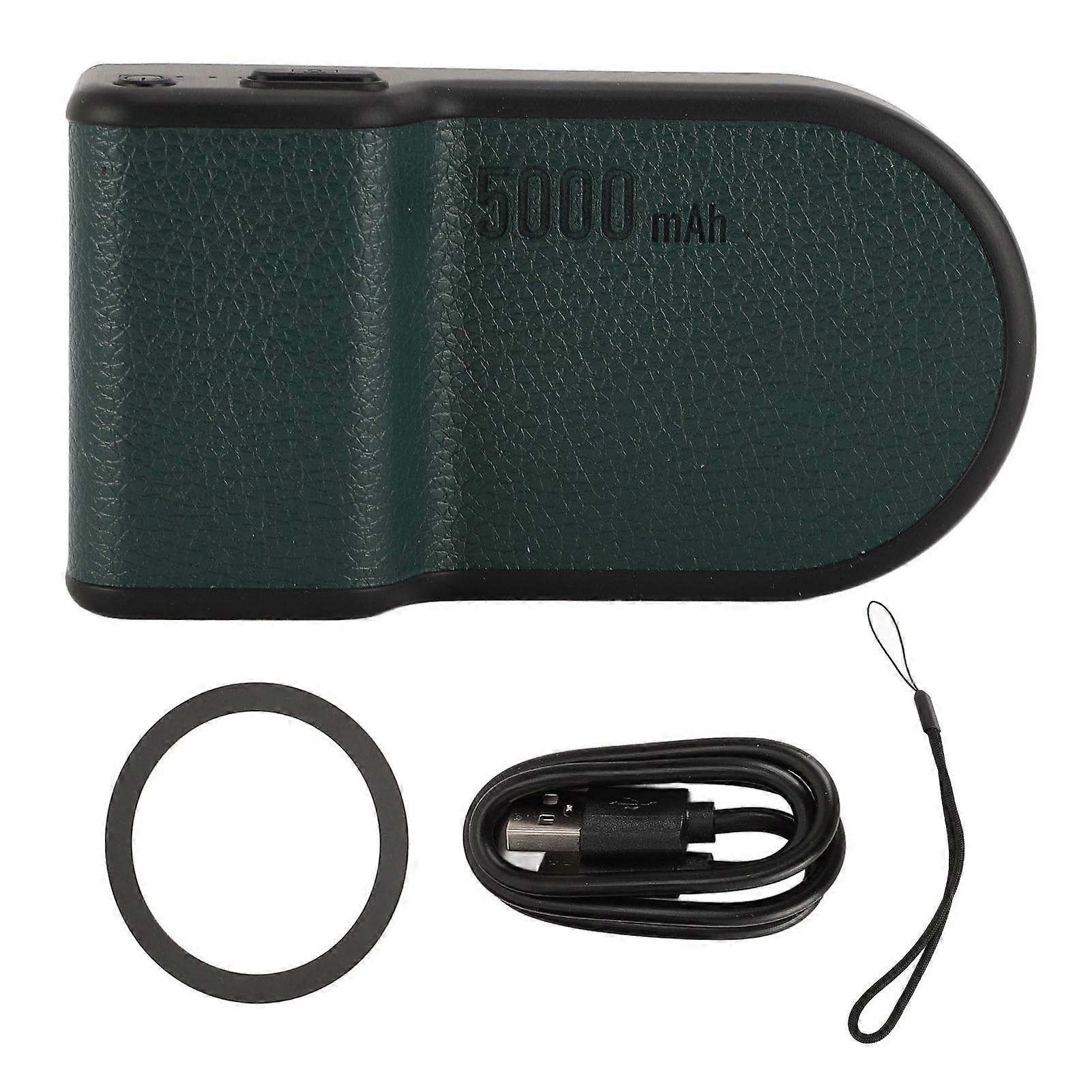 Smartphone Camera Shutter Handle Grip ABS Magnetic Detachable Wireless Bluetooth Phone Remote Camera Clamp Holder for Video Photo Shooting Green