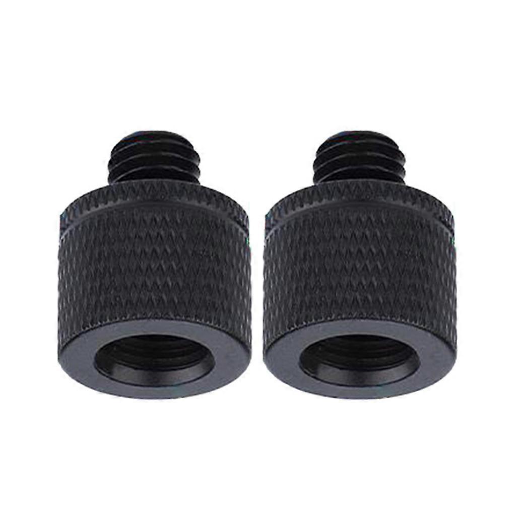 2x 3/8 to M6 M8 M10 M12 Camera Screw Tripod Base Connection Fixed Mount Conversion Screw Tripod Photography Accessories