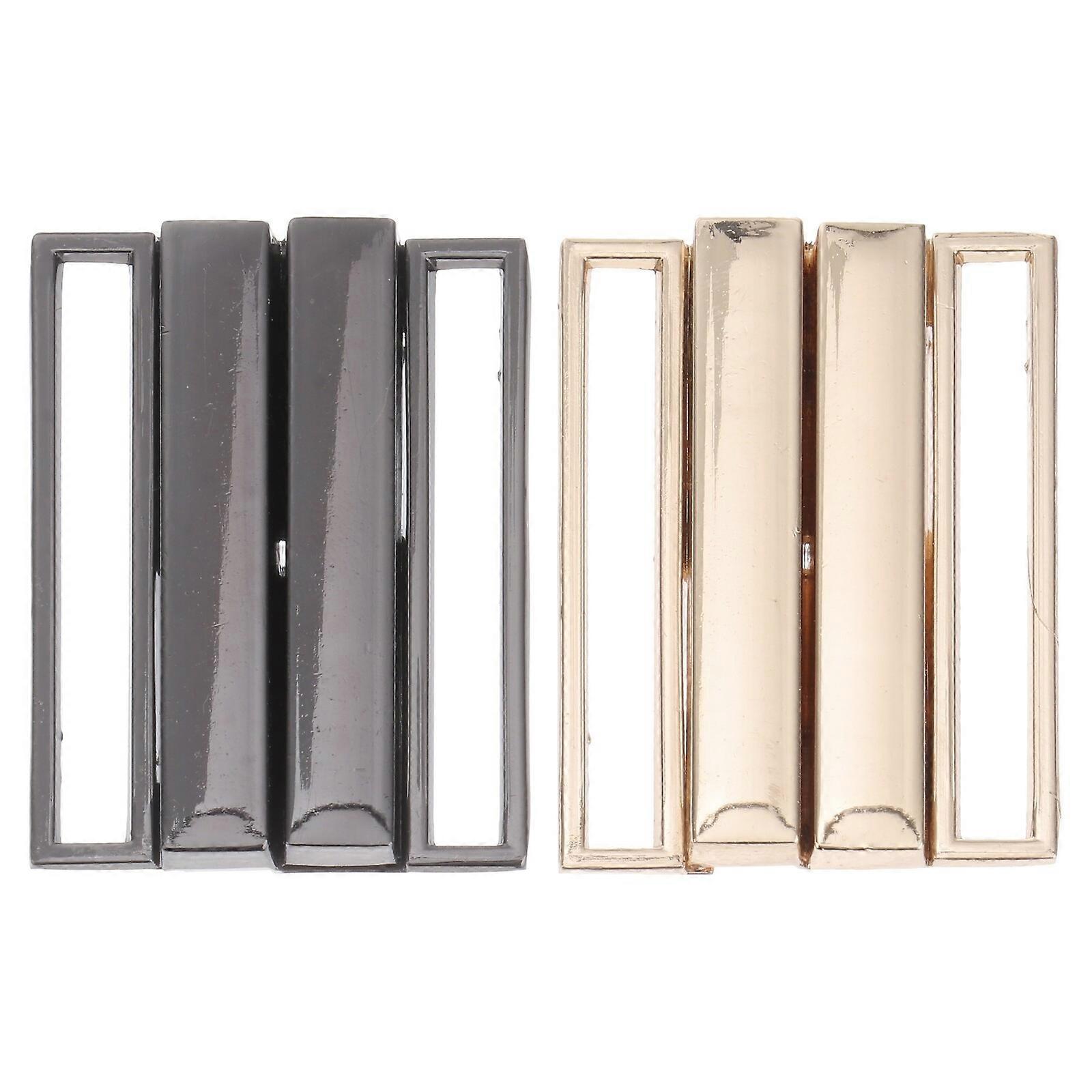 2 stuks multifunctionele legering gespen kleding jas accessoire riem gespen