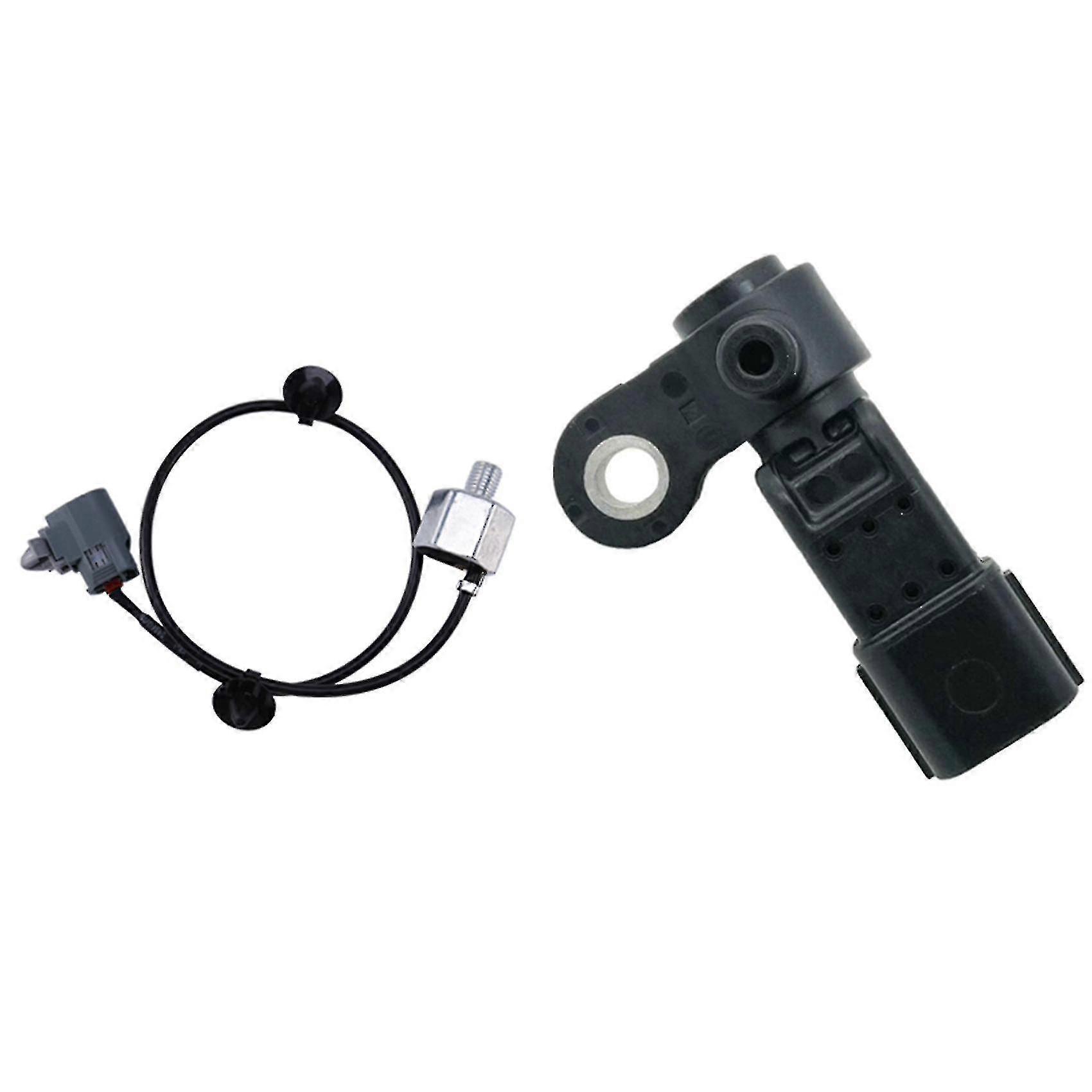 1 Pcs Sensor Crankshaft Position Sensor & 1 Pcs Detonation Knock Sensor