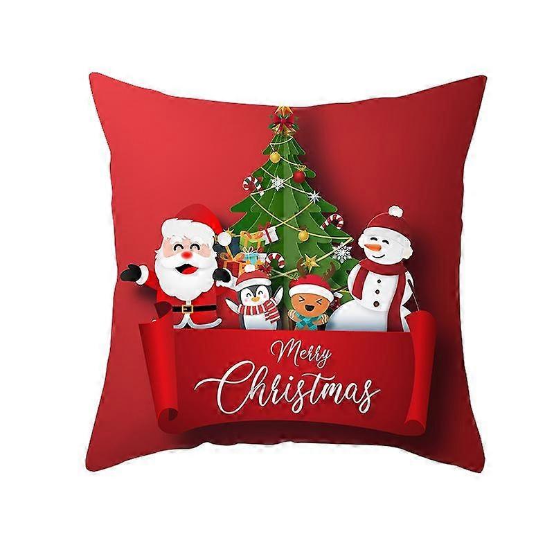 Print Pillowcase Sofa Cushion Cover Design Style -872