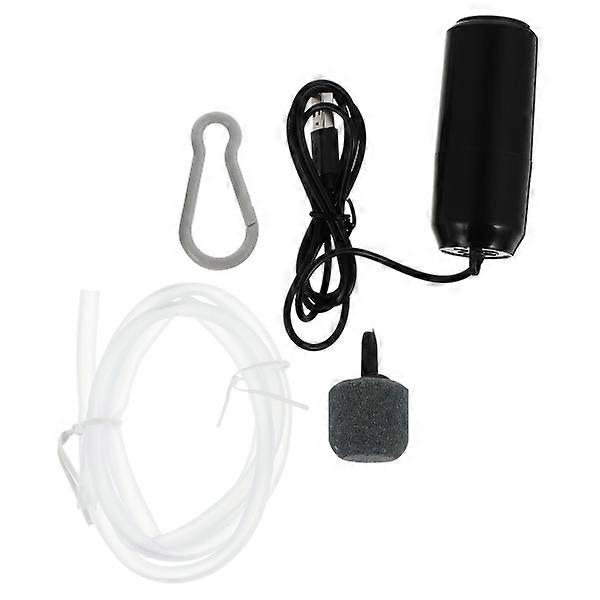 1 set of Mini Oxygen Aerator Aquarium Pump Fish Tank USB Design Oxygenator