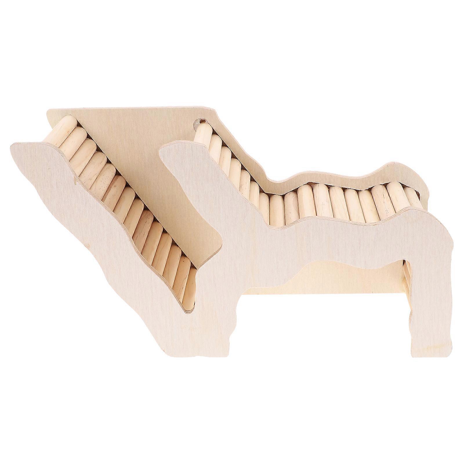 Guinea Pig Hideout Hamster Hiding Nest Wooden Hamster Ladder Toy Hamster Cage Hiding Toy