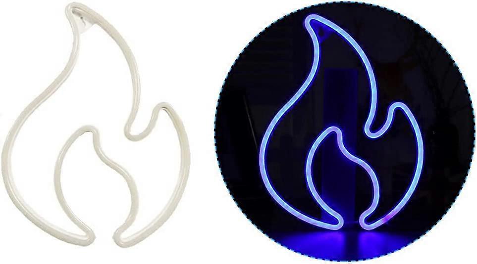 Nouveau produit, enseigne au néon à flamme, néon à flamme rouge et jaune avec interrupteur marche/arrêt, enseigne lumineuse à LED à flamme