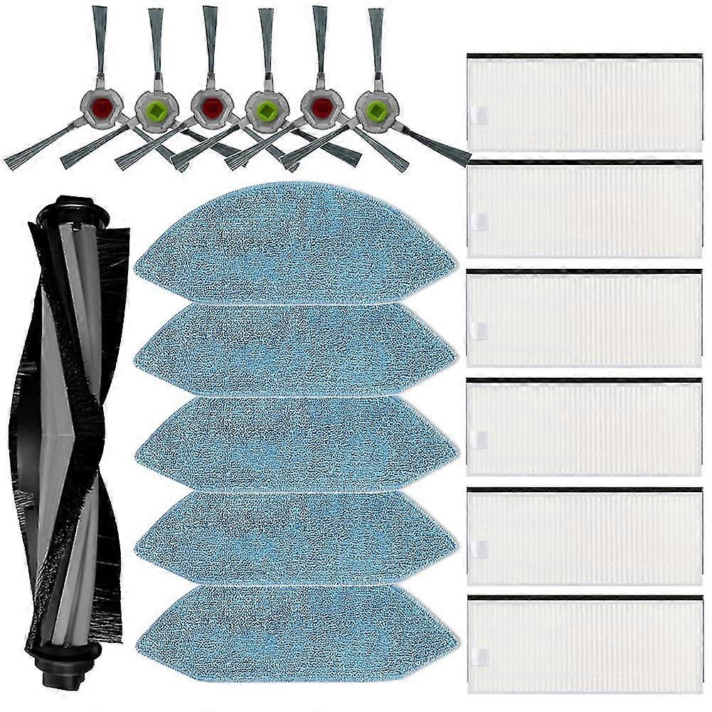 For Deebot Ozmo U2 Dgn22 U2 Pro Robot Vacuum Cleaner Side Brush Main Brush Filter Mop Accessories R