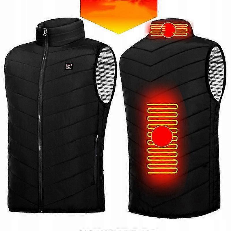 Opvarmning Vest Elektrisk opvarmning Usb