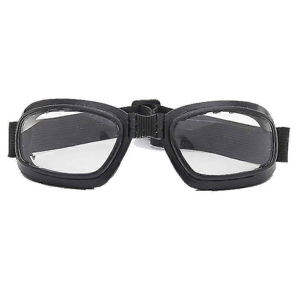 Off-road Folding Goggles, Retro Windshield Glasses, Motorcycle Riding Goggles