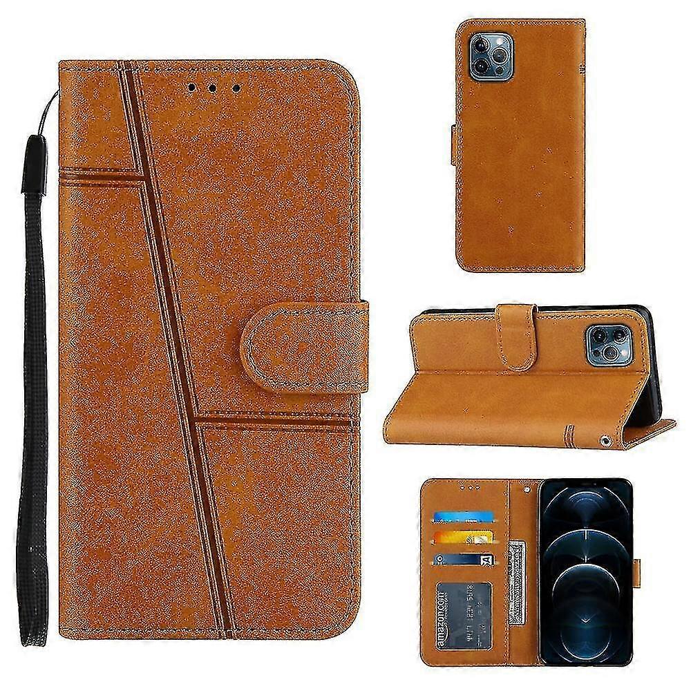12 Pro Max Case Folio Cover Etui Coque - Gul