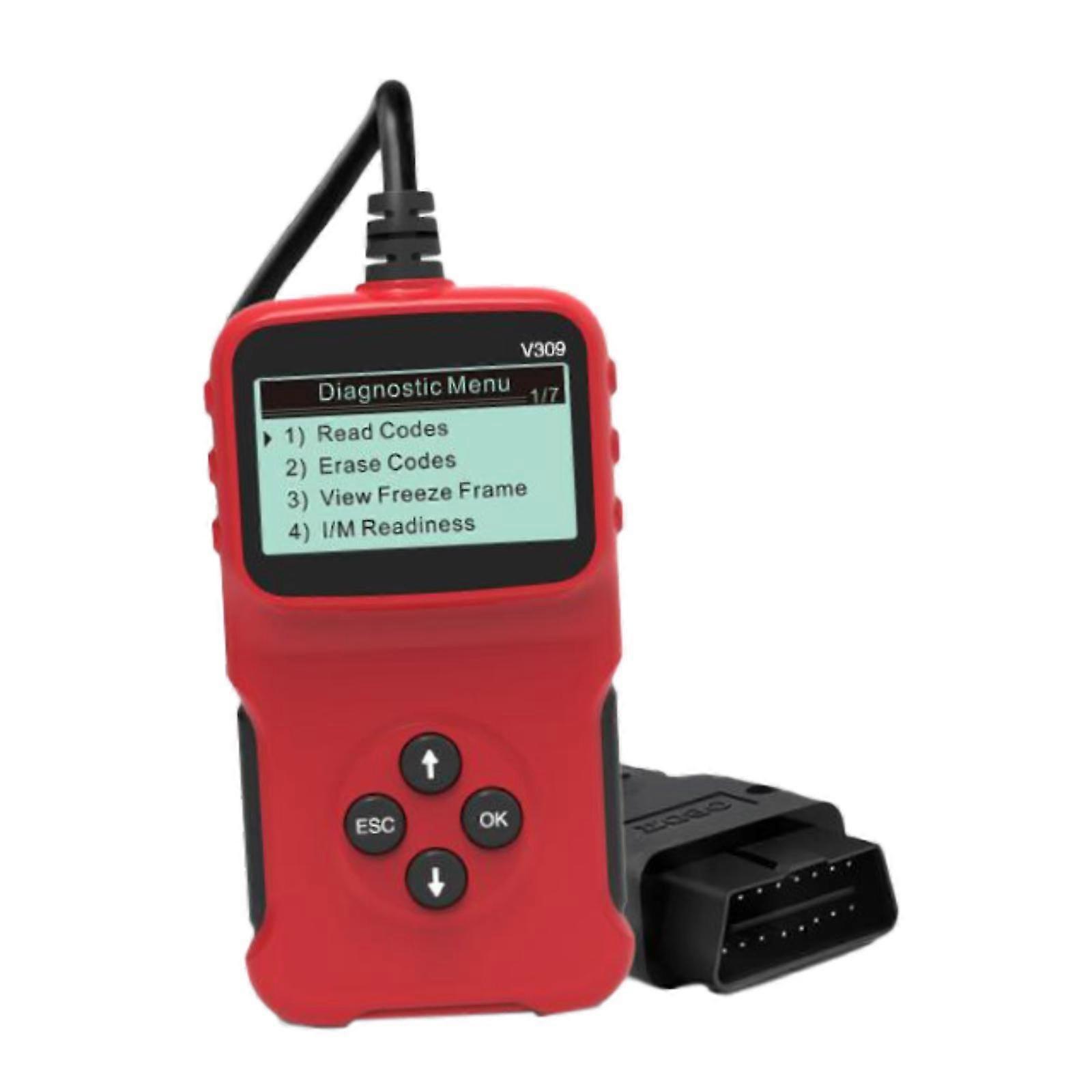 Car Code Reader Professional i/M Data Plug Play OBD2 Scanners Diagnostic Tool