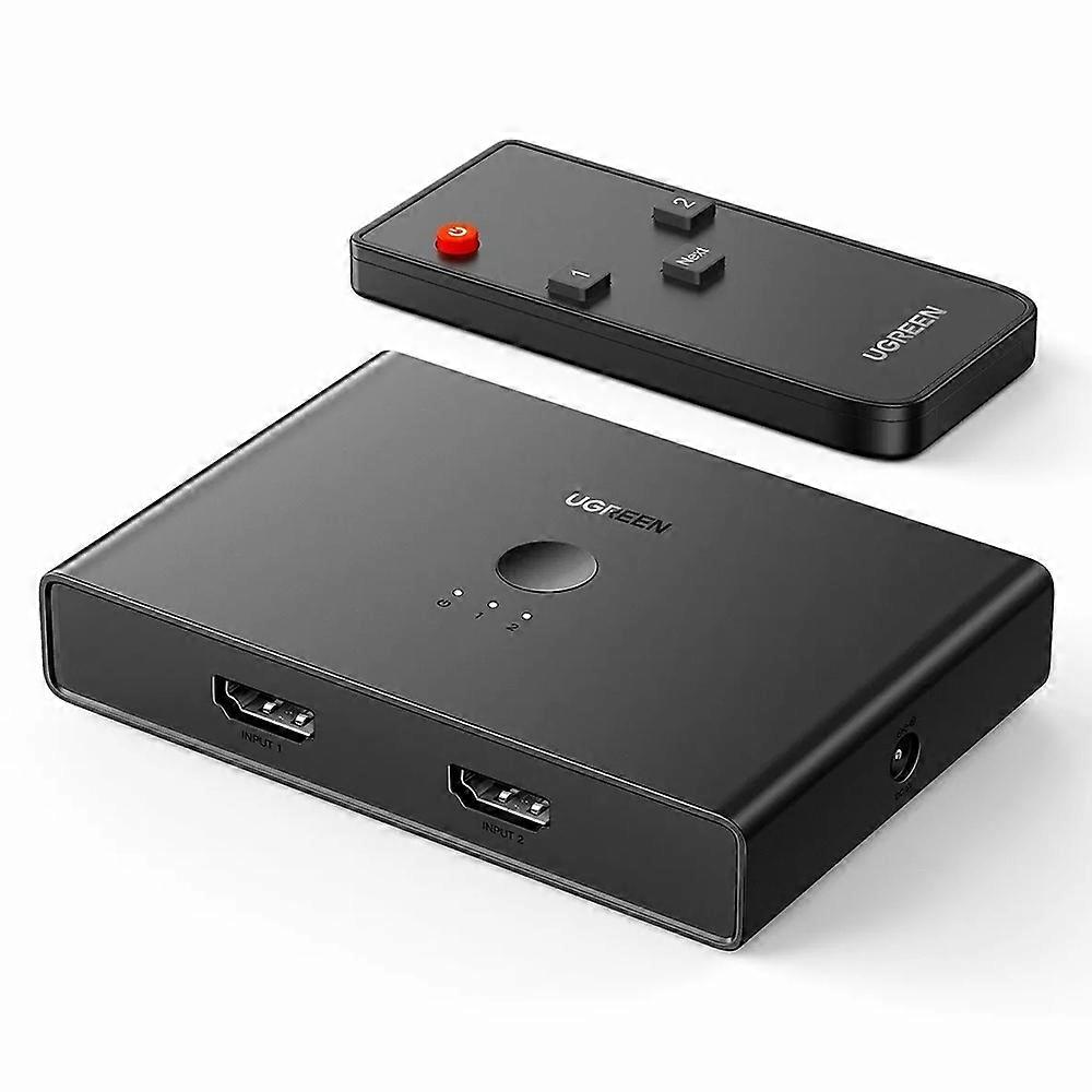UGREEN 70690 HDMI Switch 2 In 4 Out 4K 60Hz SPDIF 3.5mm Audio Adapter