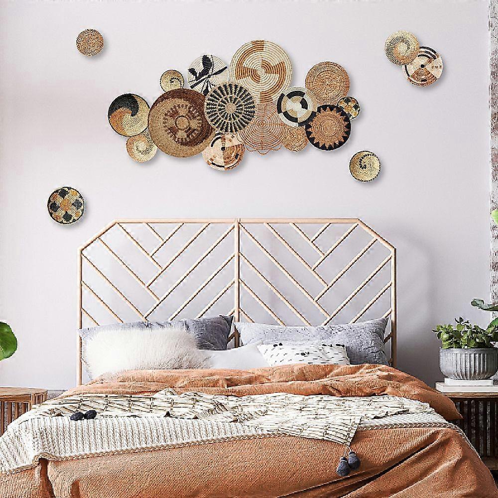 PVC Wall Stickers Wall Decoration Flat Round 980x390mm 2pcs/set