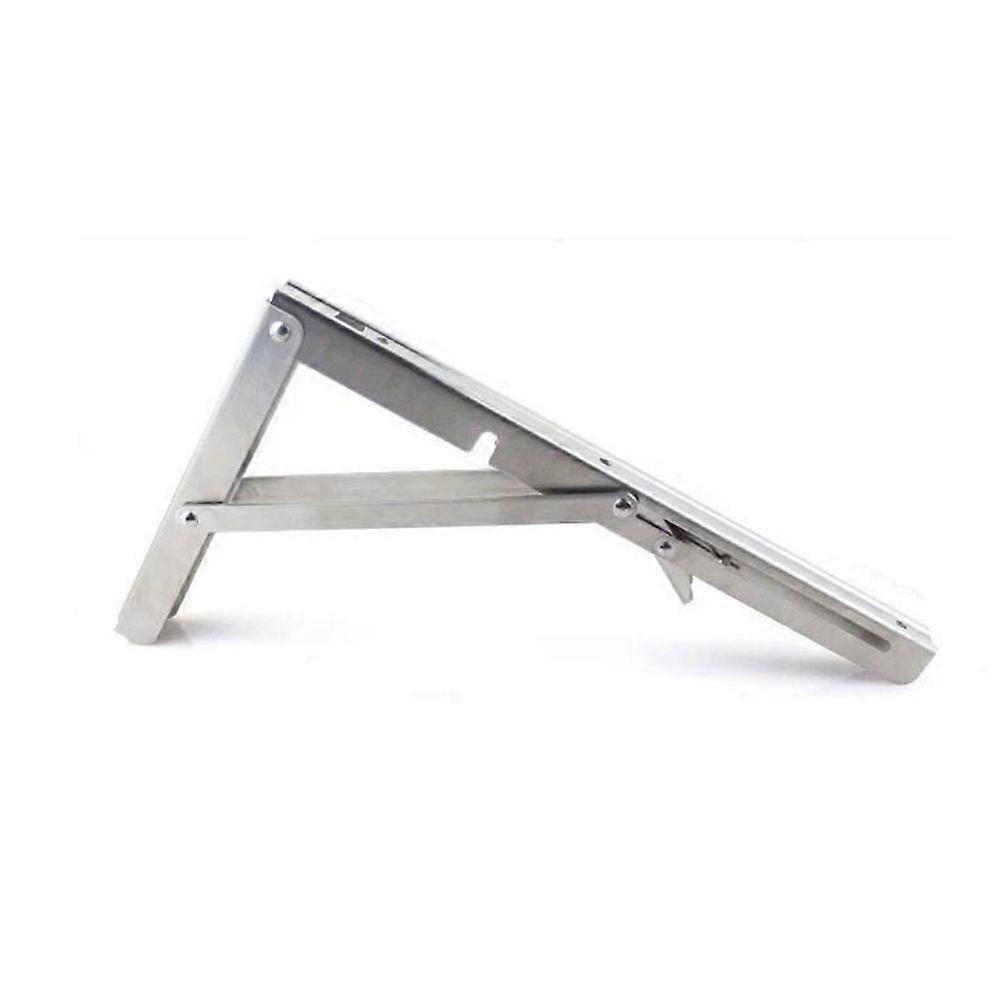 Heavy Duty Bench Table Folding Shelf or Bracket,Folding Shelf Brackets , Max. Load 550lbs ( long release handle), (Sold In Pairs)