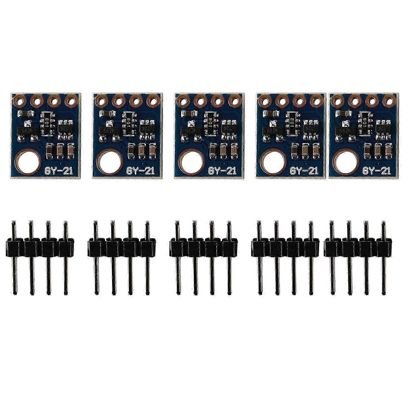 5pc Si7021 -21 Sht21 Htu21 Digital Humidity Temperature Sensor Module Replace Sht11 Sht15 For Low P