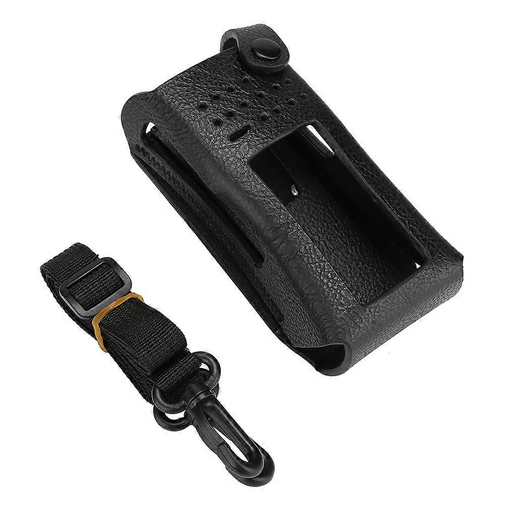 Multi-Functional Walkie Talkie Protective Case Two Way Radio Cover Bag Fit for Motorola GP338D