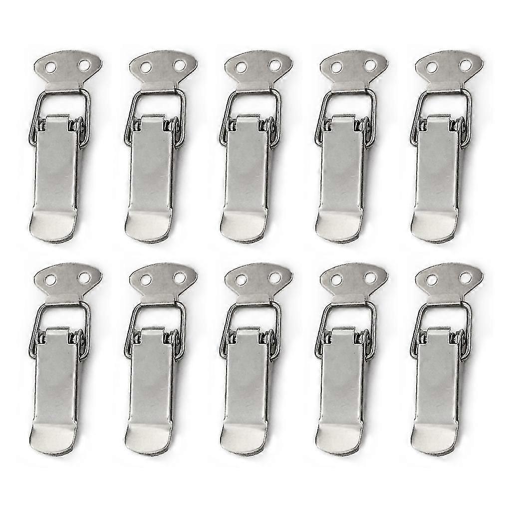 10 Pcs Spring Load Buckle Toggle Hasp for Latch Door Clasp for Latch Hardware Lo