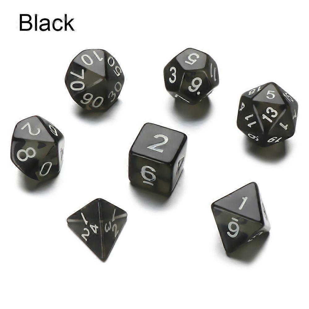 Multicolor Multifaceted For TRPG DND Dice Set Leisure Entertainment Toys Board Game Game Accessory