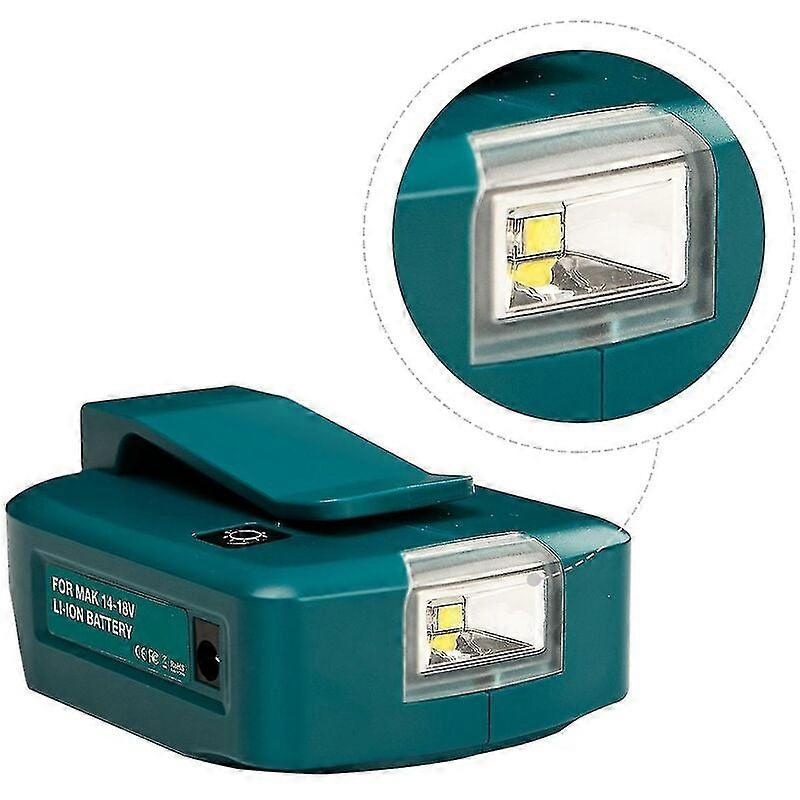USB Battery Power Source Charger LED Adapter for Makita 18v Li-ion Battery UK