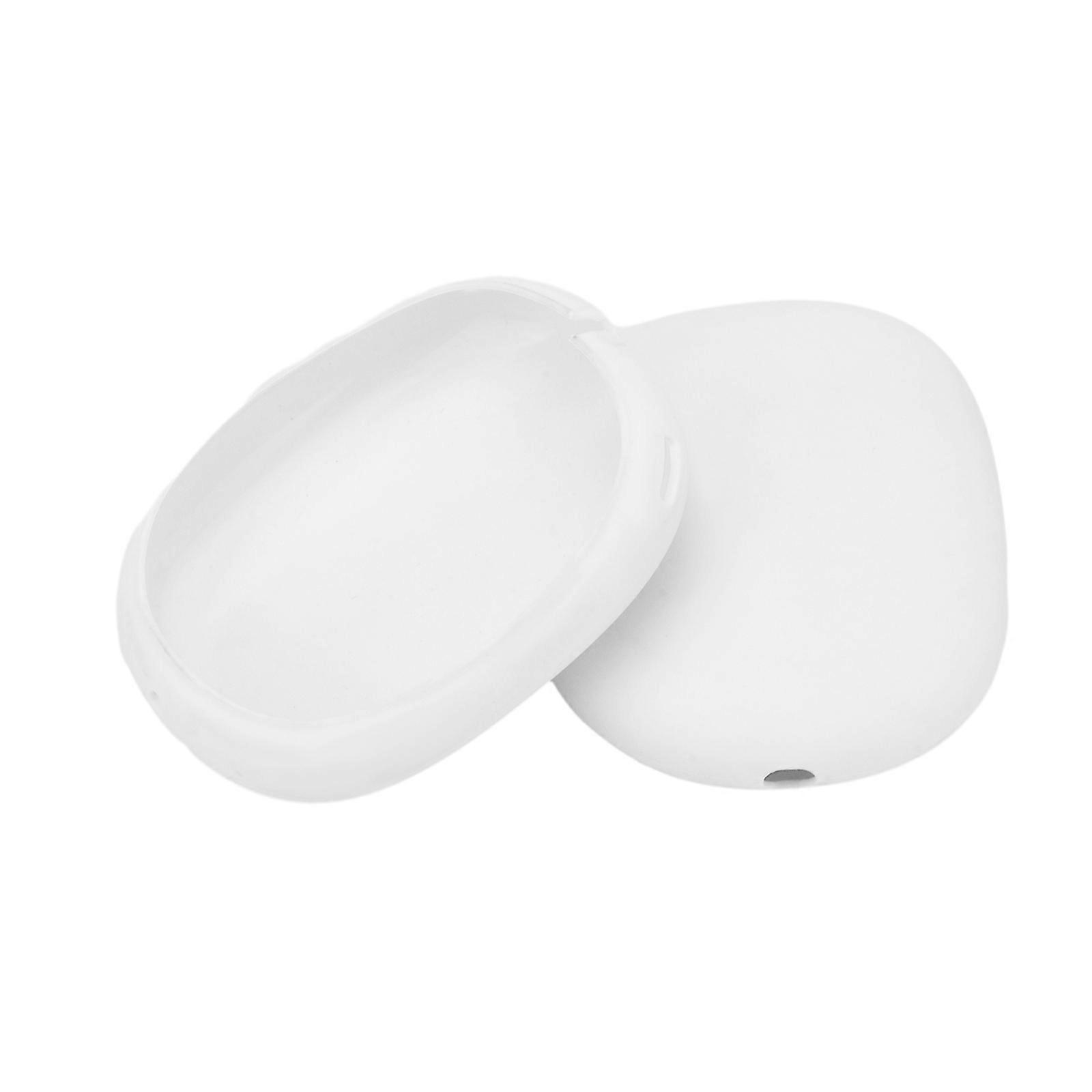 Soft Durable Wear-resistant Case Anti-scratch Waterproof Portable Protective Cover Case For Wireless Headset Accessories  White