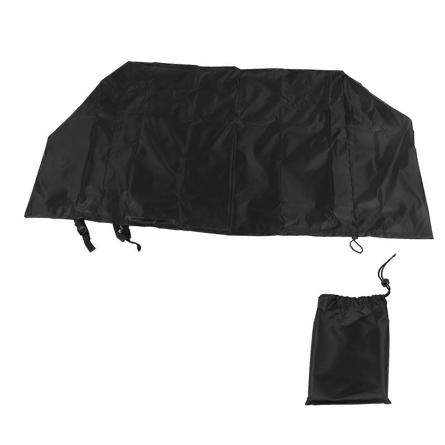 Copertura portatile per tavolo da pranzo per la preparazione all'aperto 420D Oxford Fabric Copertura resistente all'acqua rivestita d'argento per sala da pranzo 