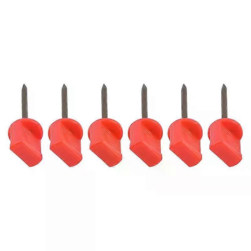 6pcs Archery Accessories Nail Pins Compound Bow Durable Manganese Steel Material Fixed Target Paper archery target pin