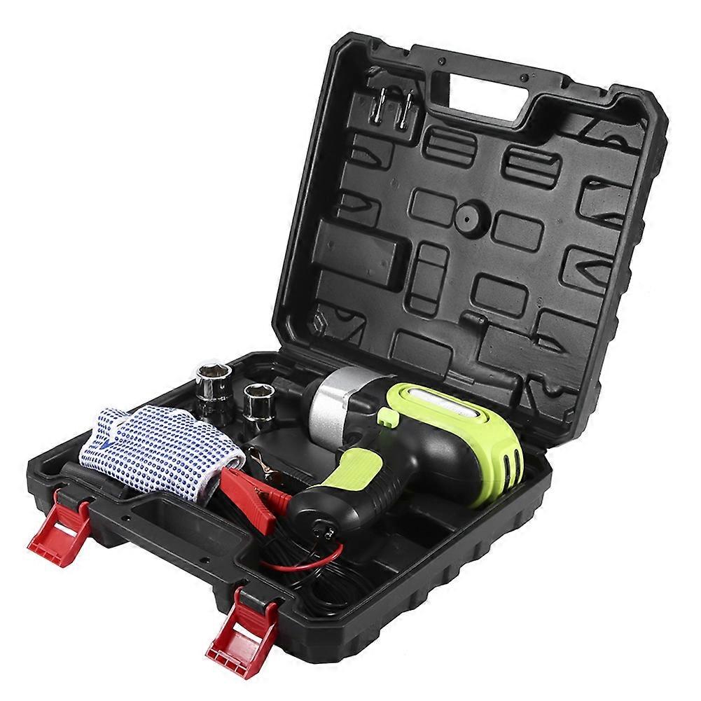 12V Electric Impact Wrench 420N.M High Torsion Professional Tire Change Replace Tool