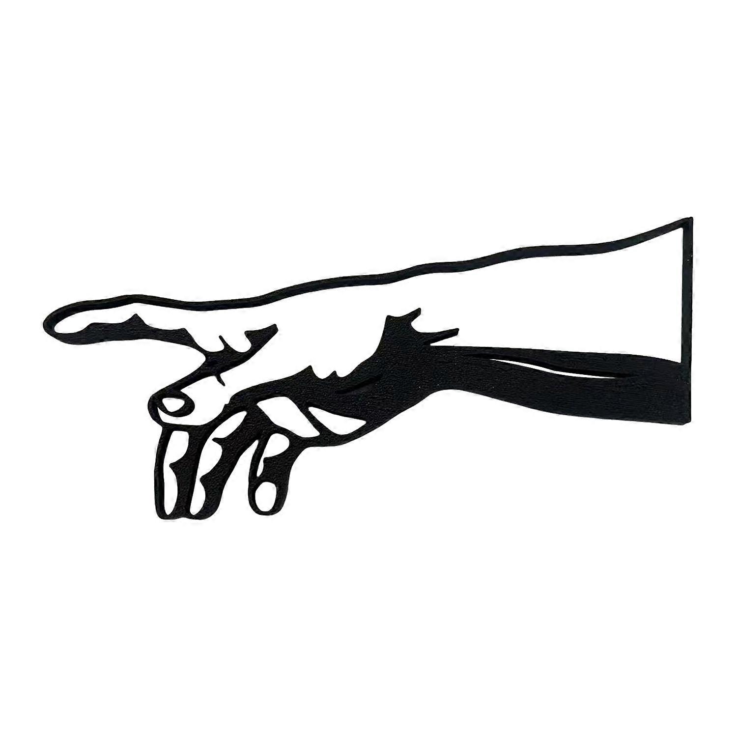 Paw And Hand Wall Sign Minimalist Abstract Wall Decoration Wall Art Ornament for Home Bedroom Living