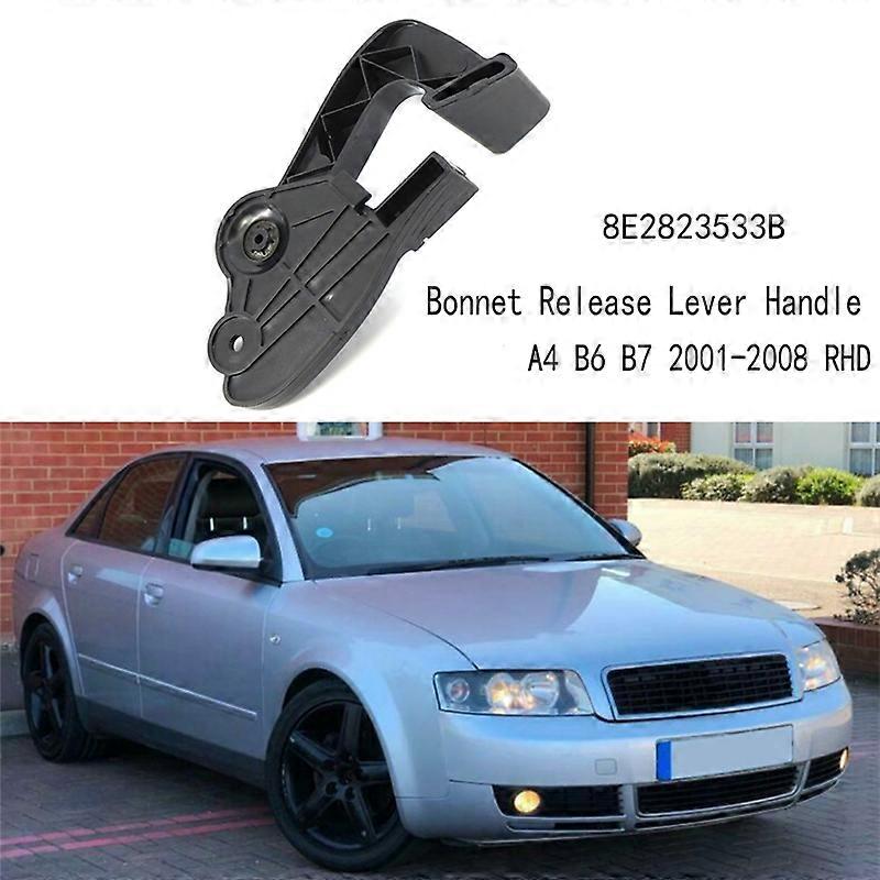 Bonnet Release Lever Handle for A4 B6 2001-2008 RHD 8E2823533B