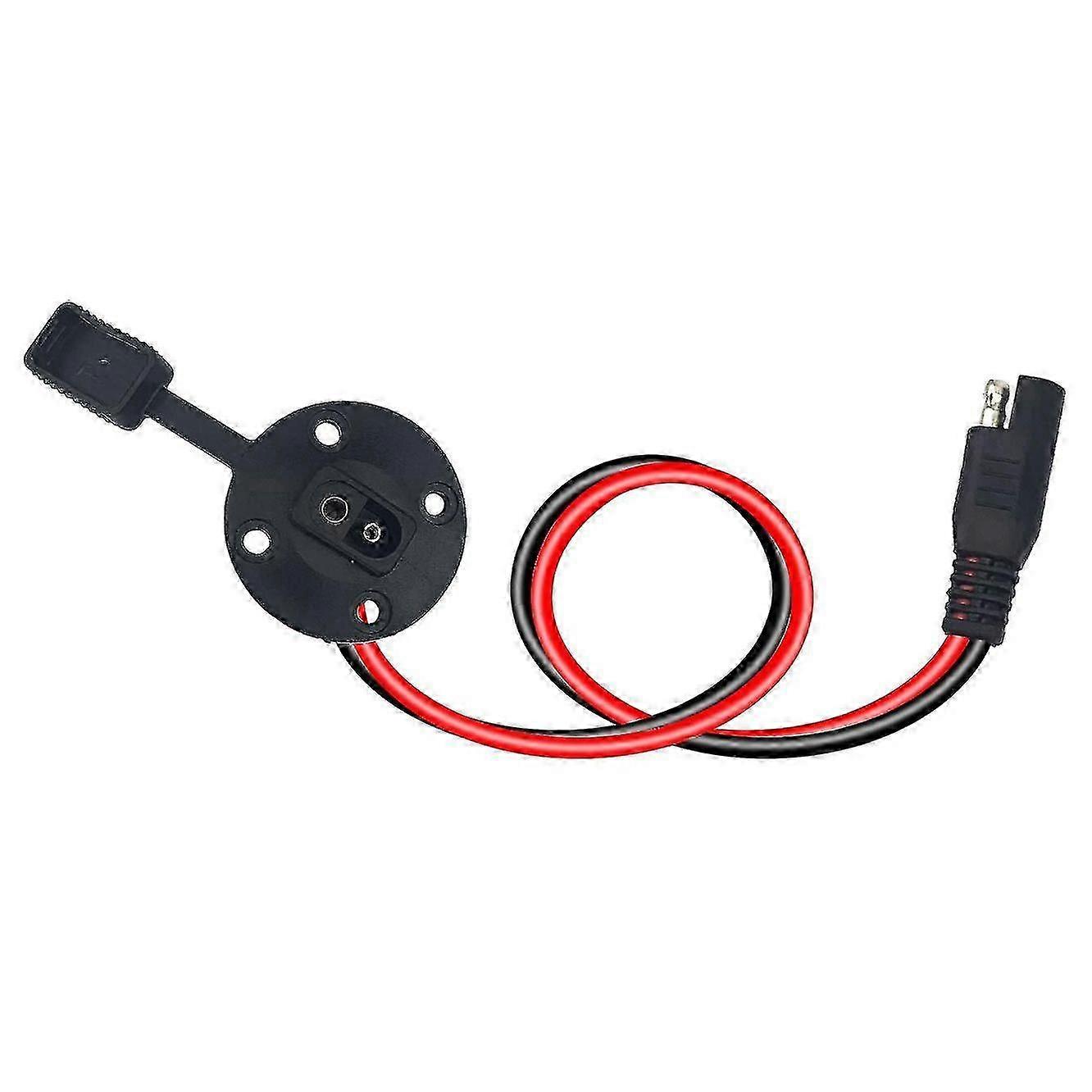 موصل Sae - منفذ جانبي لمقبس Sae ، حامل لوحة شمسية Sae للطاقة الشمسية ، 12awg Sae