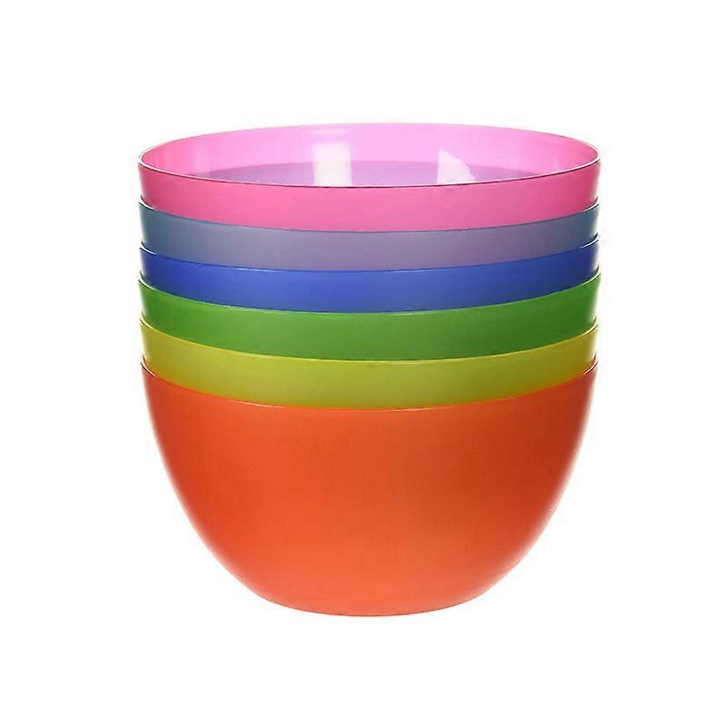 20-pack clear plastic salad bowl multi-purpose cutlery set 6 inches