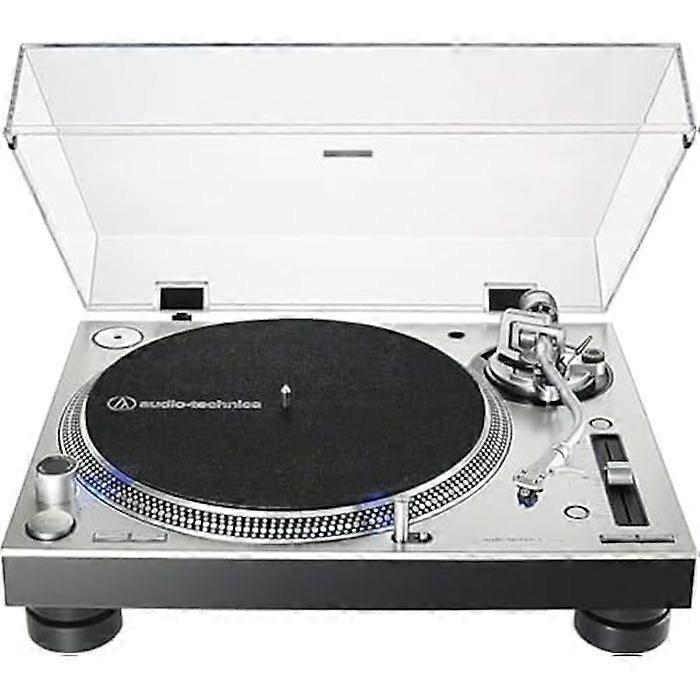 Tocadiscos Audio-Technica LP140XPSVEUK Professional Direct Drive Plateado
