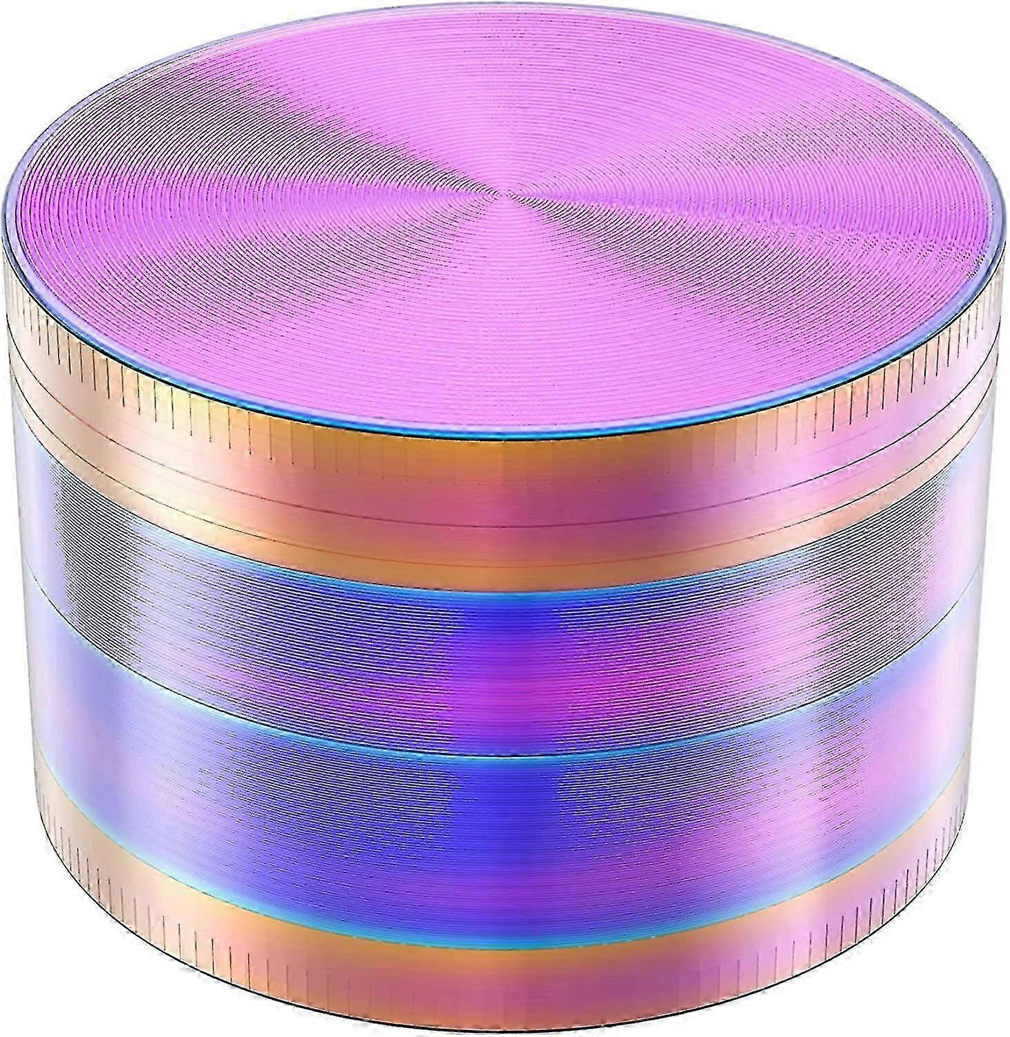 Triturador multiuso, 2 polegadas, cor do arco-íris