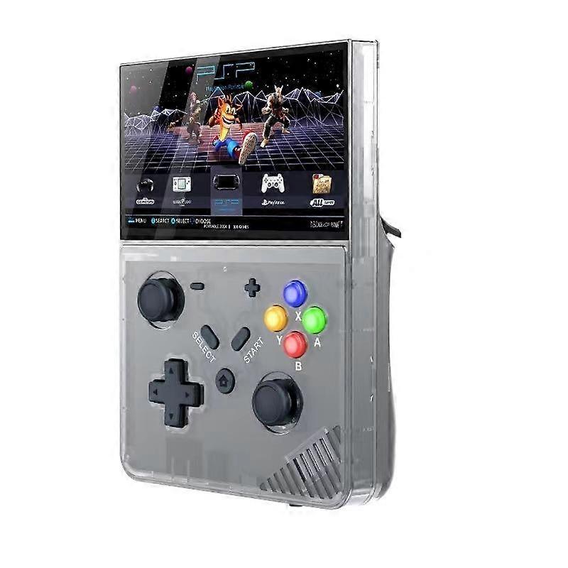 R43 Pro Handheld Video Game Console Translucent Black 128G 