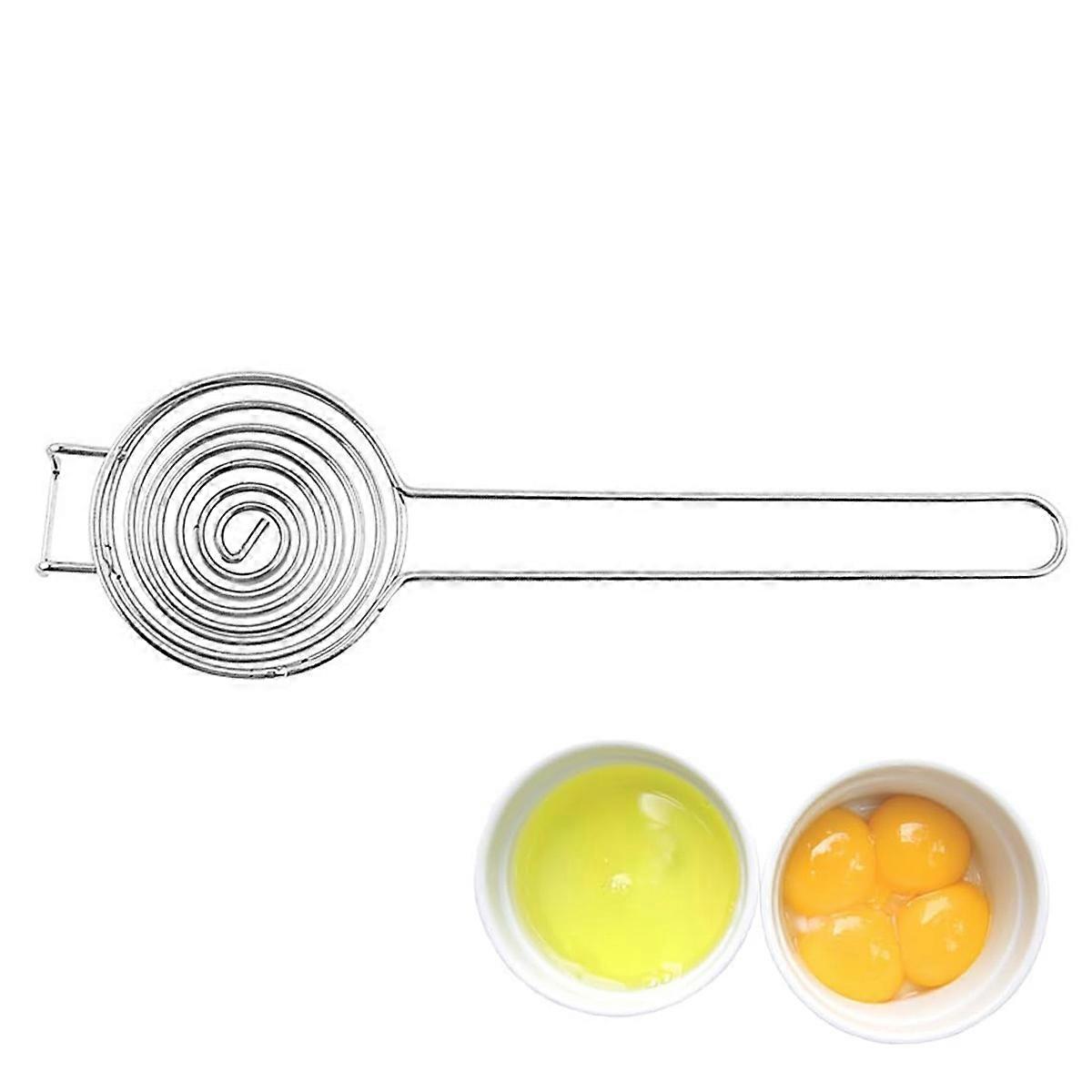 Stainless Steel Yolk Separator, Egg White Filter, Healthy Cooking